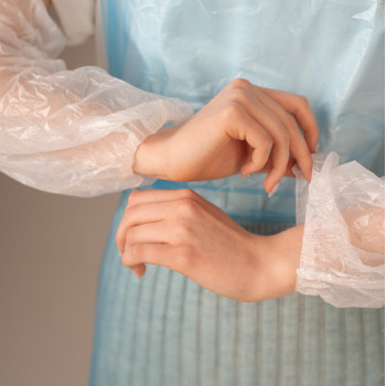 Нарукавники полиэтил., 25 мкм (две стенки), СТАНДАРТ (50 пар/уп, 1000 пар/кор)