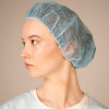 Шапочка-берет, 14г/кв.м (100 шт/уп, 1000 шт/кор) (6725А, голубой) Шапочка-берет, 14г/кв.м (100 шт/уп, 1000 шт/кор) (6725А, голубой)