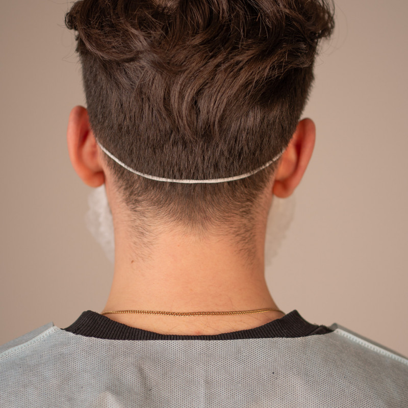 Набородник одноразовый, 11 г/м2 (6740, белый)