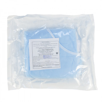 Халат медицинский хирургический "Евростандарт", 25 гр./м2, размер  52-54