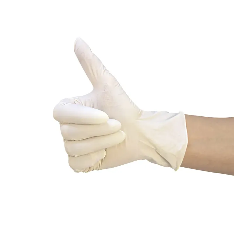 Перчатки латексные мед смотровые неопудр, нестерильные (100 шт/уп, 1000 шт/кор (S)