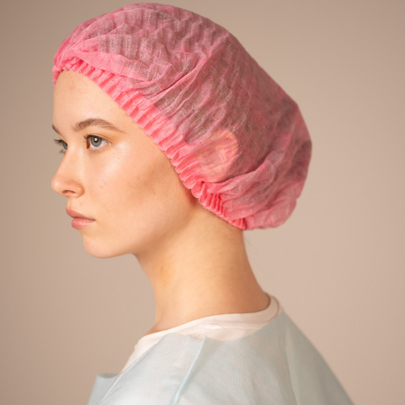 Шапочка-берет Шарлотта, 15 г/кв.м, 1-я резинка (125 шт/уп, 1000 шт/кор) (6863, розовый) Шапочка-берет Шарлотта, 15 г/кв.м, 1-я резинка (125 шт/уп, 1000 шт/кор) (6863, розовый)