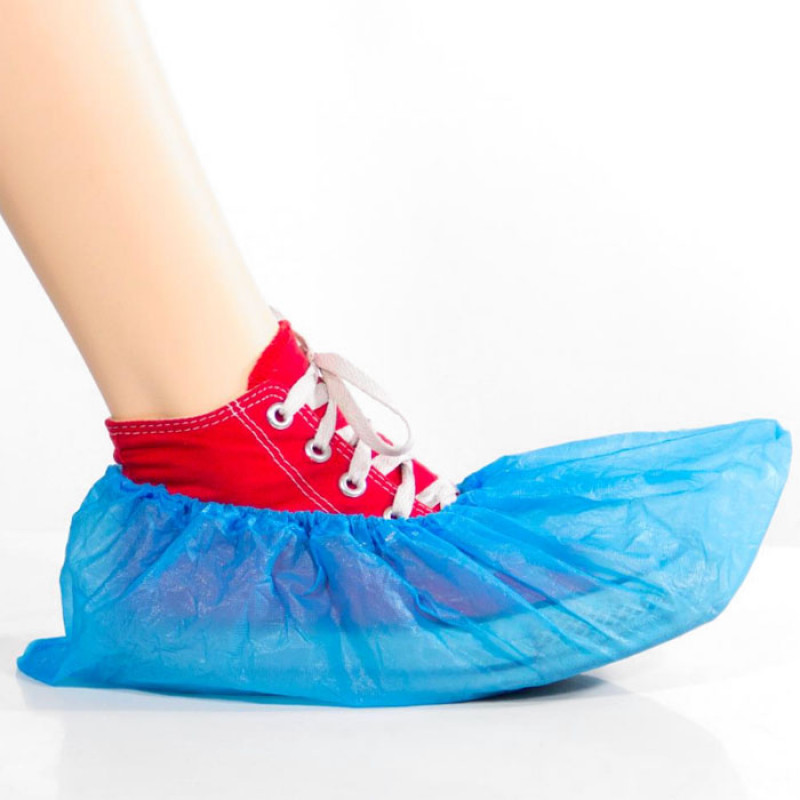 Бахилы медицинские текстурированные (с цельной резинкой), 6,0 гр./пара