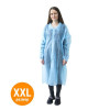 Халат одноразовый "Визитер" на кнопках, 20 г/м2, XXL (50 шт/кор)
