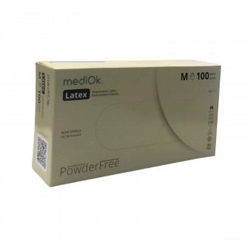 Перчатки латексные, медицинские смотровые, неопудренные, нестерильные