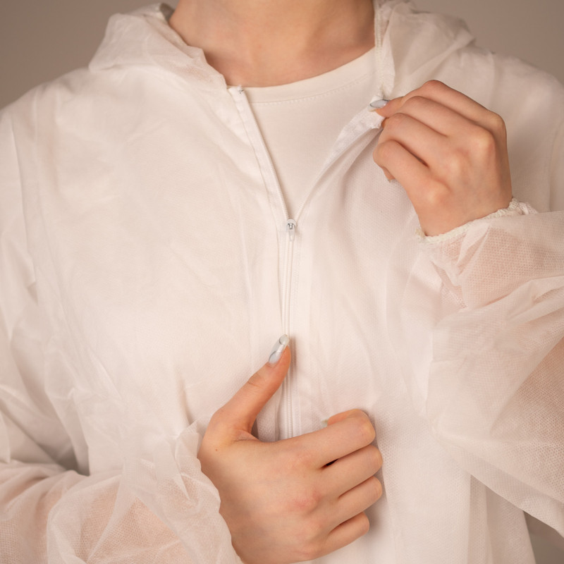 Комбинезон медицинский нестерильный Albens 30 г/м2, XXL (25 шт/кор) (, белый) Комбинезон медицинский нестерильный Albens 30 г/м2, XXL (25 шт/кор) (, белый)