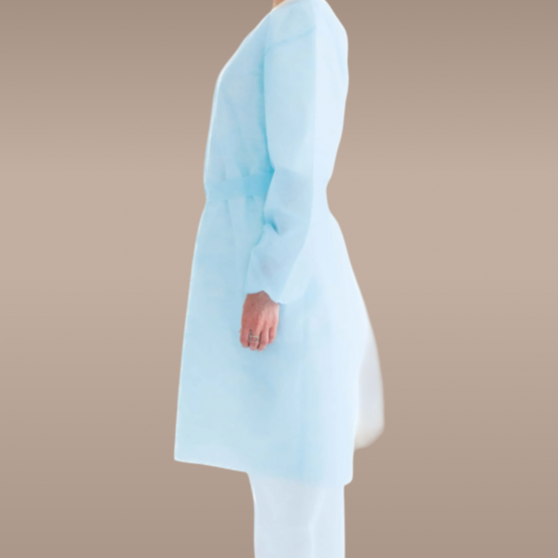 Халат хирургический "Евростандарт", пл. 42, стерильный, длина 110 см Халат хирургический "Евростандарт", пл. 42, стерильный, длина 110 см