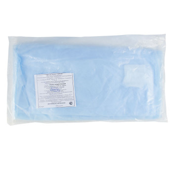 Халат медицинский хирургический "Евростандарт" стерильный, 25 гр./м2, размер 52-54