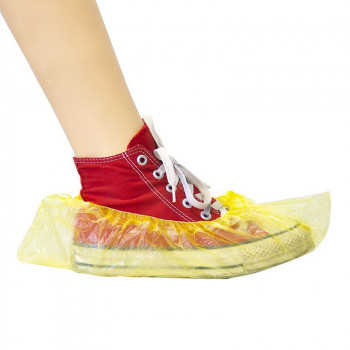 Бахилы медицинские гладкие СТАНДАРТ ЖЕЛТЫЕ (Россия)