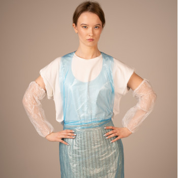 Нарукавники полиэтил., 25 мкм (две стенки), СТАНДАРТ (50 пар/уп, 1000 пар/кор)