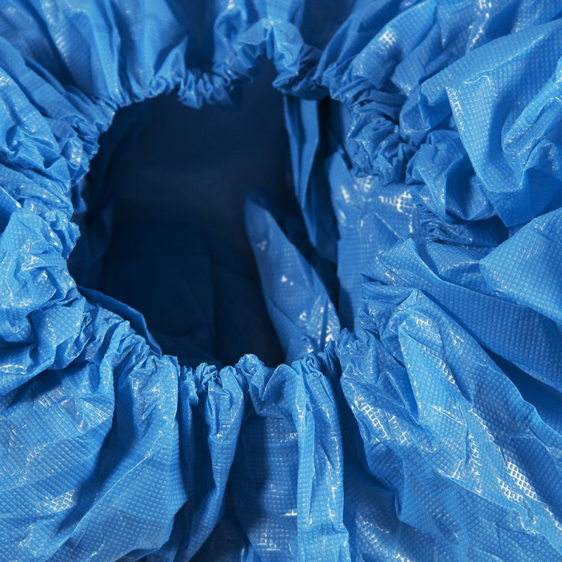 Бахилы медицинские одноразовые текстурированные (с цельной резинкой), 8,0 гр./пара