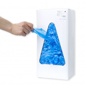 Бахилы медицинские гладкие СТАНДАРТ в евроблоках (Россия)