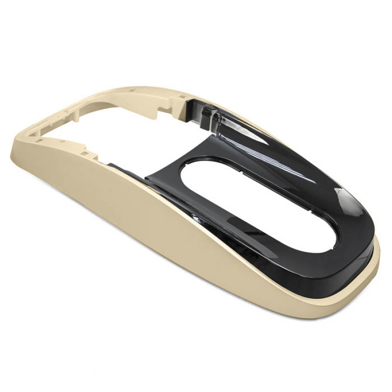 Деталь корпуса с вырезом для педали к автоматам XT-46C для надевания бахил из пвх пленки (золотой)