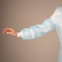 Нарукавники нетканые ламинированные стерильные, 0,04 мм