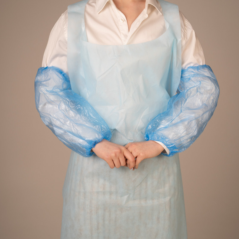 Нарукавники полиэтил., 25 мкм (две стенки), СТАНДАРТ (50 пар/уп, 1000 пар/кор)