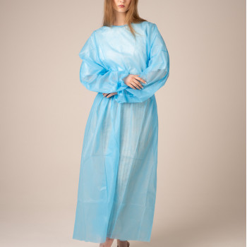 Халат хирургический, пл. 25, размер L, нестерильный