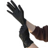 Перчатки виниловые, неопудр., гладкие, черные  (100 шт./уп.) (M)